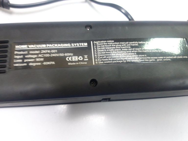 Объявление  Vacuum Sealer ZKFK-001 Б/У