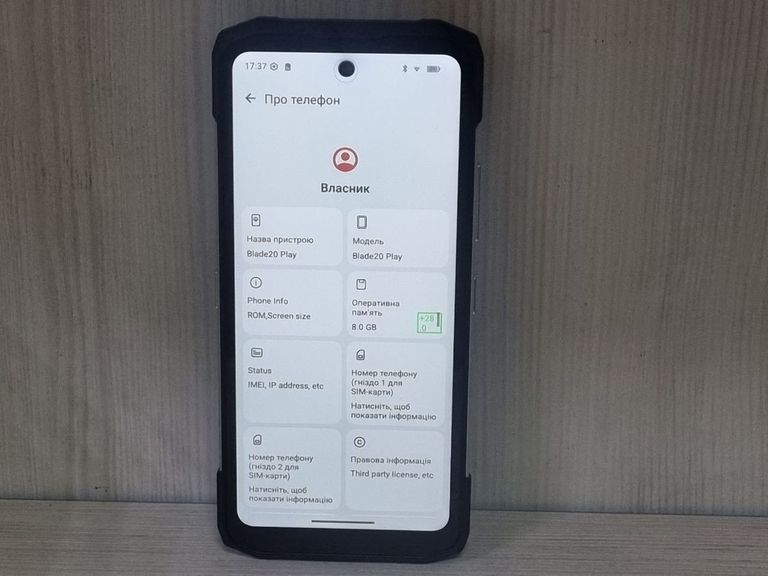 Doogee blade 20 play 8/256gb Код:01-200817546. Зображення 13