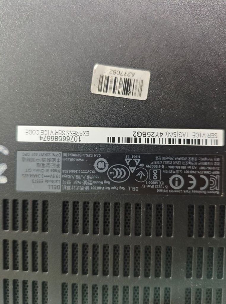 Dell 15/core i5 6200u ddr3/8gb ddr3/hdd *відсутній/ssd 256 gb/*інтегрована Код:01-200817770. Зображення 16