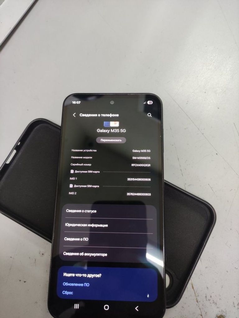 Объявление Samsung galaxy m35 5g 6/128gb Б/У