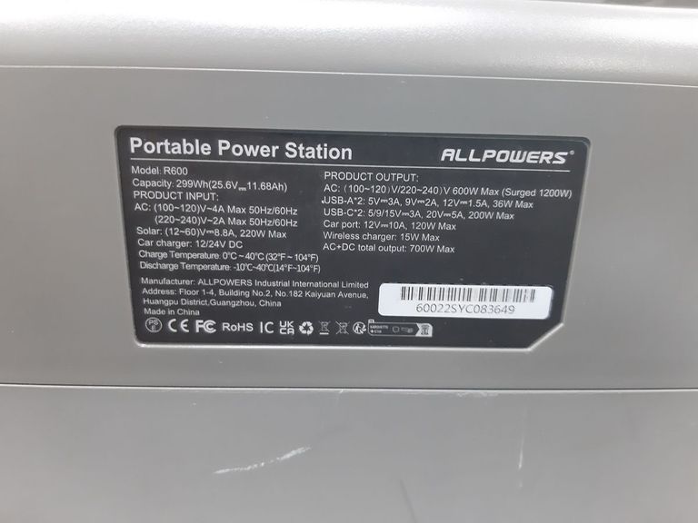 Allpowers R600 Код:01-200836626. Изображение 7