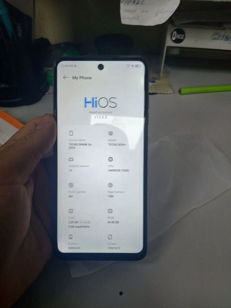 Оголошення Tecno spark go 2024 bg6m 2/64gb Б/У