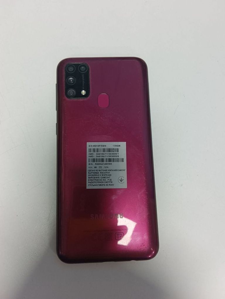 Оголошення Samsung galaxy m31 sm-m315f 6/128gb Б/У