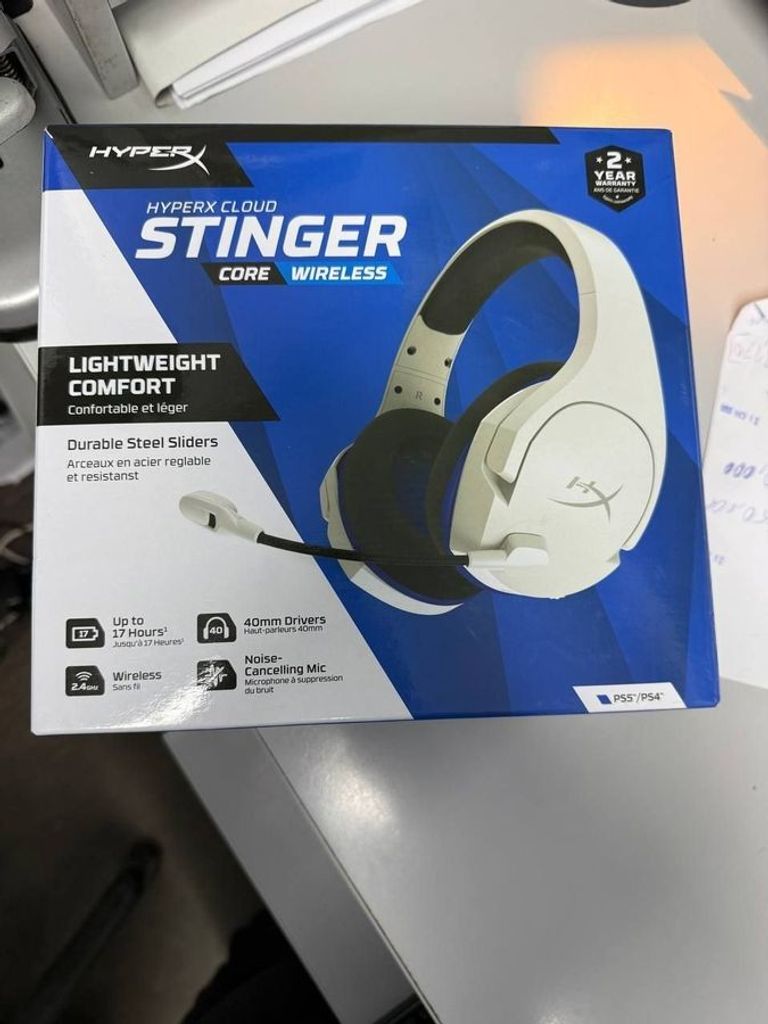 Оголошення Hyperx cloud stinger core wireless gaming headset for playstation Б/У