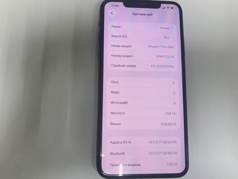 Оголошення Apple iphone 11 pro max 256gb Б/У