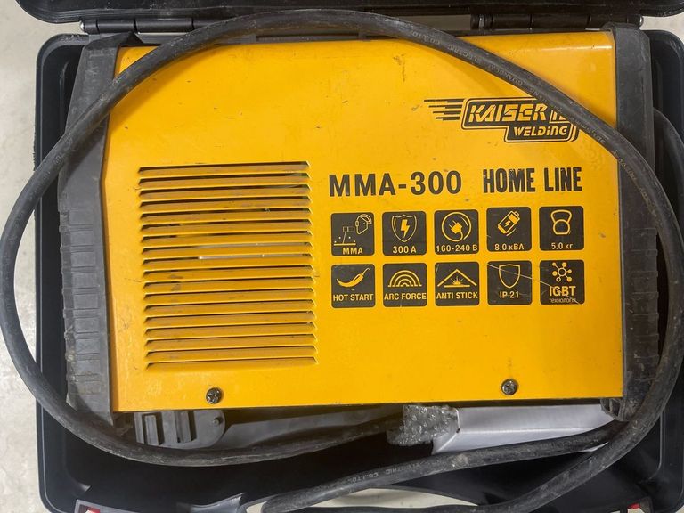 Оголошення Kaiser welding MMA-300 Home Line Б/У