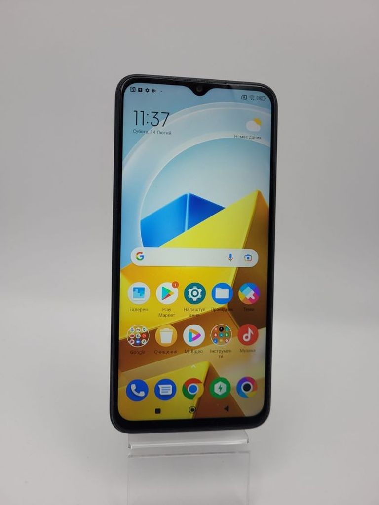 Купить Xiaomi Poco M5 4/128GB Black Б/У