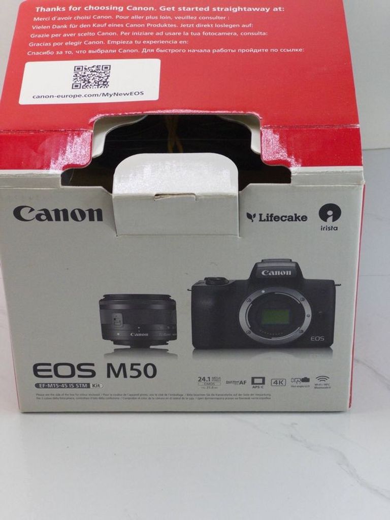 Canon eos m50 + 15-45мм is stm Код:01-200887040. Зображення 13