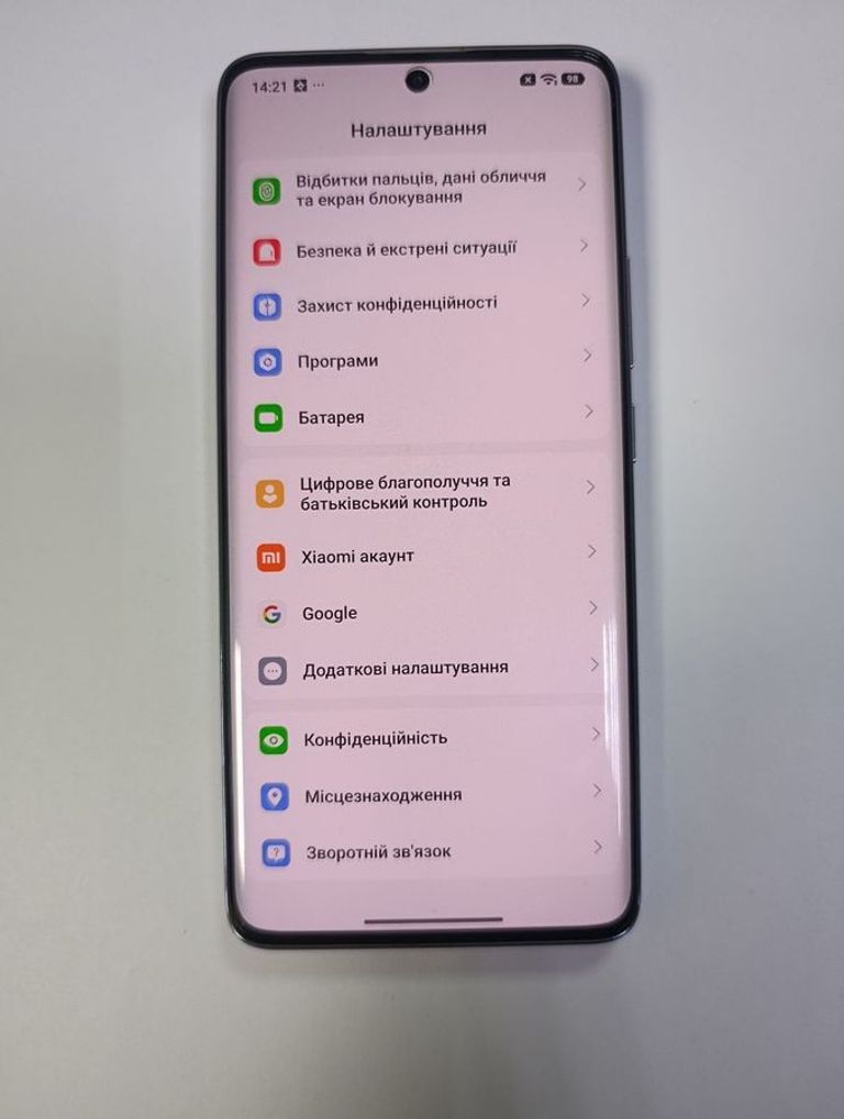 Дешево Xiaomi redmi note 14 pro+ 5g 8/256gb з ломбарду