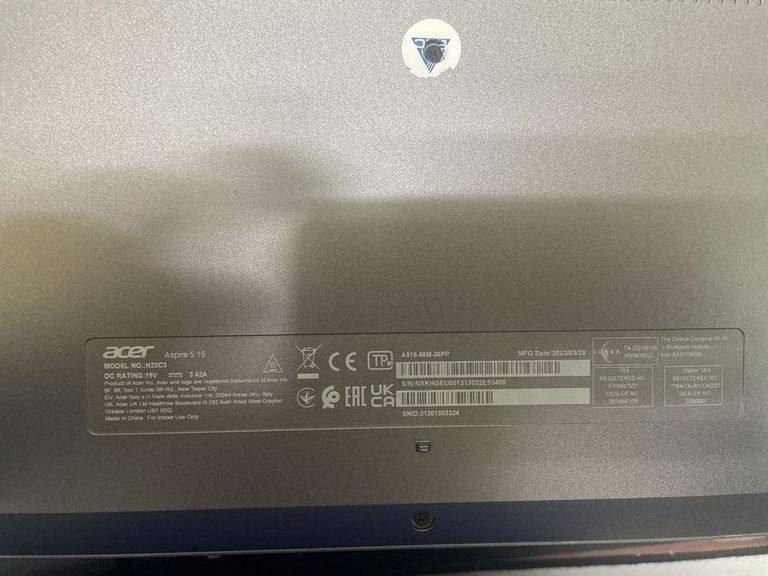 Распродажа Acer 15/core i3-1315u ddr5/8gb ddr5/ssd 256 gb/*інтегрована, продавец Техноскарб