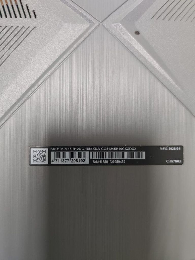 Msi 15/core i5-12450h ddr5/16gb ddr5/hdd *відсутній/ssd 512 gb/geforce rtx3050 4gb Код:01-200897317. Зображення 6