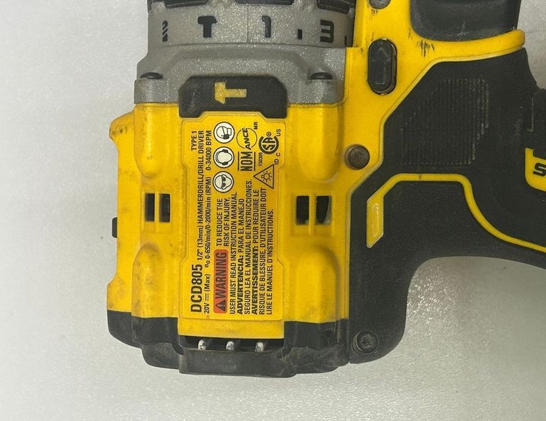 Dewalt dcd805 + 1акб 20v 6ah + зп Код:01-200919955. Изображение 5