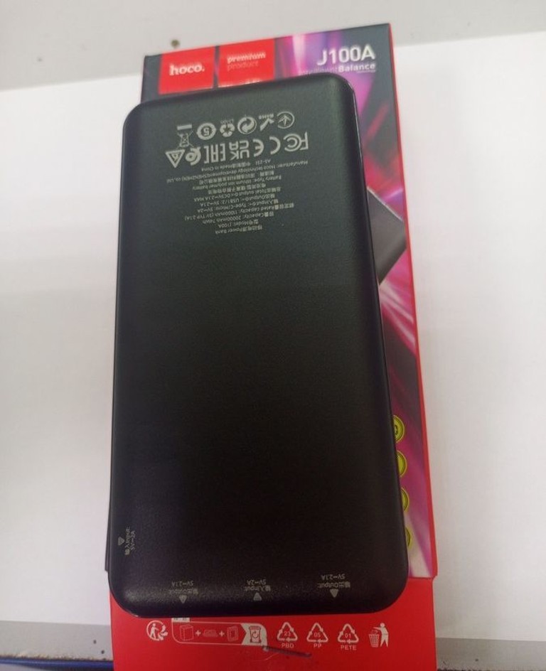 Дешиво Hoco J100A High-ranking 20000mAh 10.5W Black с ломбарда