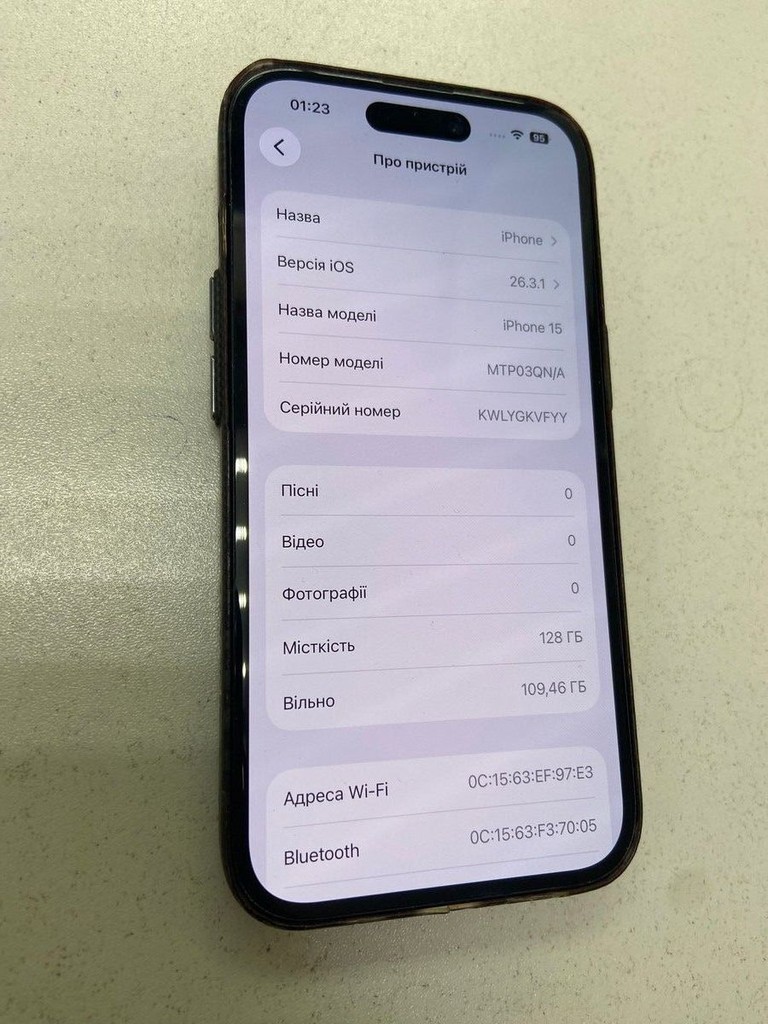 Распродажа Apple iPhone 15 128GB Green, продавец Техноскарб