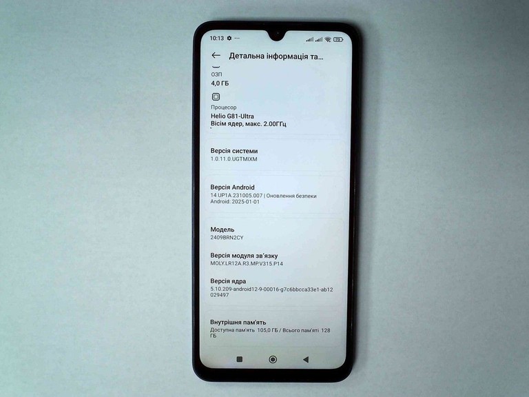 Объявление Xiaomi redmi 14c 4/128gb Б/У