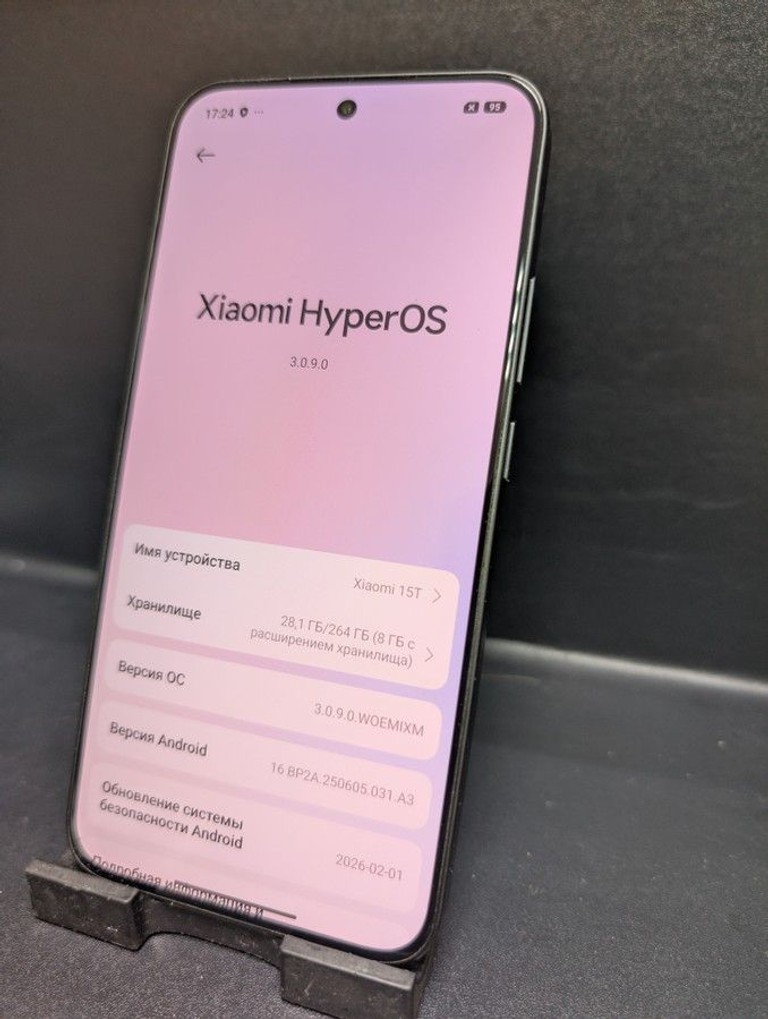 Оголошення Xiaomi 15T 12/256GB Black Б/У