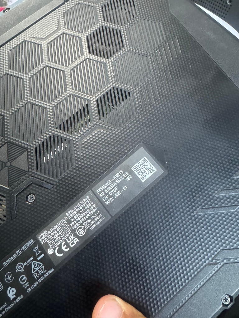 Оголошення Asus TUF Gaming F15 FX506H Б/У