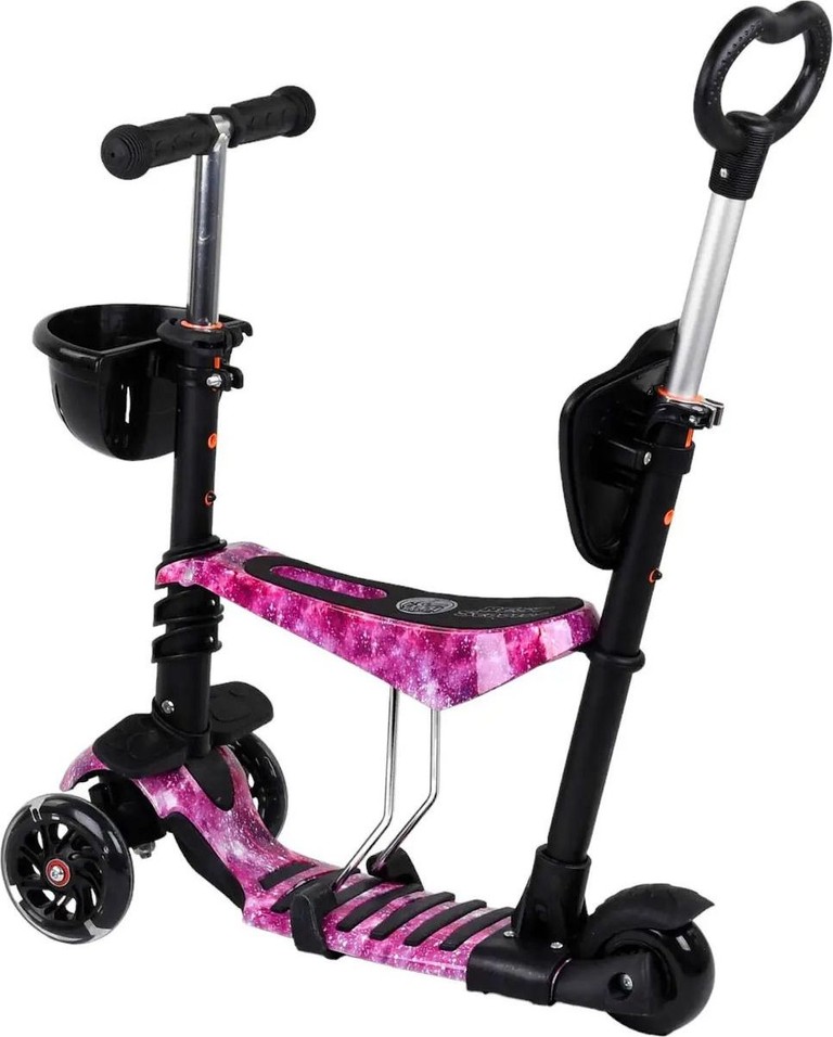 Дешево Scooter із колесами, що світяться, і батьківською ручкою 5в1 з ломбарду