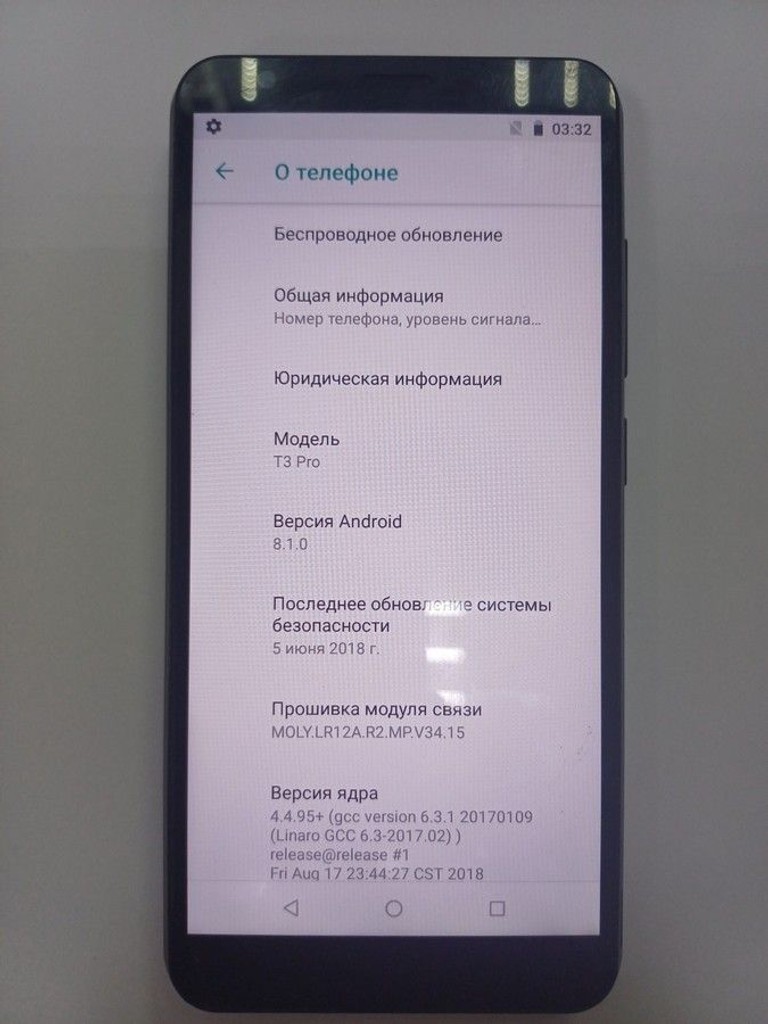 Розпродаж Vernee T3 Pro 3/16GB Black, продавець Техноскарб