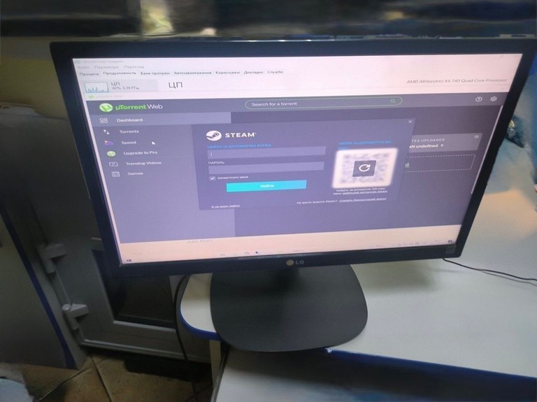 Дешиво Lg 22m35a с ломбарда