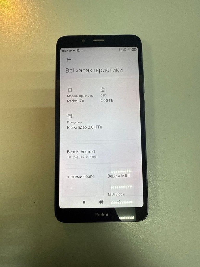 Xiaomi Redmi 7a 2/32GB Black Код:01-201163607. Зображення 5