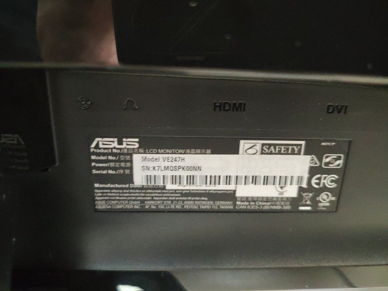 Дешиво Asus ve247 с ломбарда
