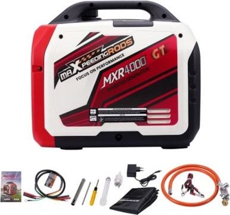 maXpeedingRODS MXR4000GT инверторный, газ/бензин, 3,2 kW, 220V, 4л, ручной/электро/ДУ Код:null. Зображення 6