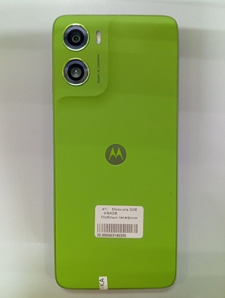Купить Motorola moto g06 4g 4/64gb tendril Б/У