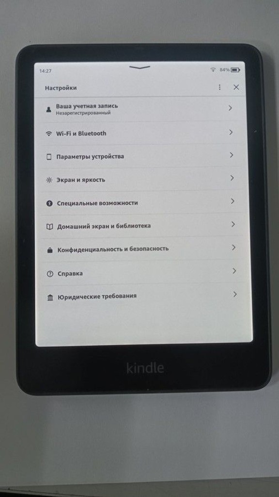 Купить Amazon Kindle Colorsoft Signature Edition 1st Gen. 32 GB 2025 Metallic Black Б/У