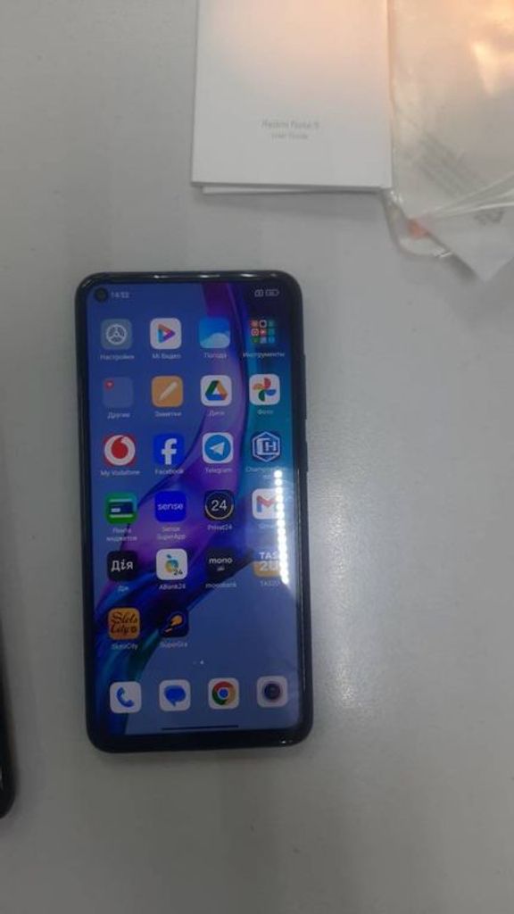 Купити Xiaomi Redmi Note 9 4/128GB Blue (no NFC) Б/У