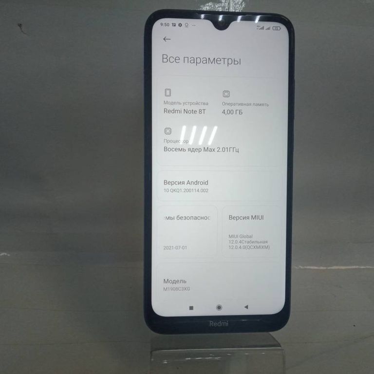Xiaomi redmi note 8t 4/128gb Код:01-18626304. Зображення 8
