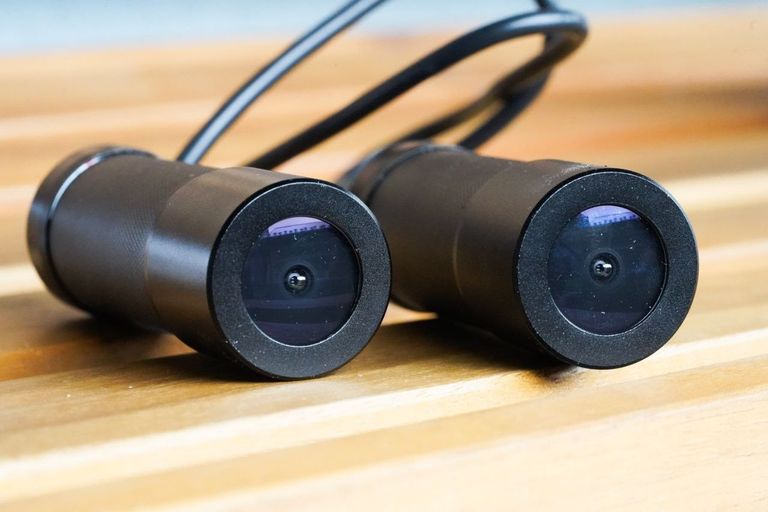 Купить VSYSTO HD 1080P Мотоциклетні велосипедні шоломні камери, зовнішня портативна WiFi передня та задня камера нічного бачення водоне Б/У