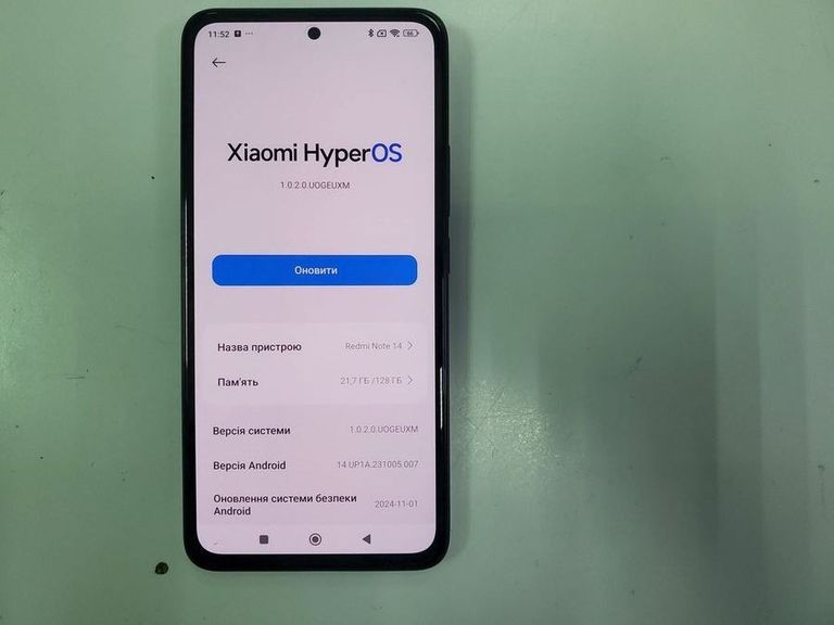 Купити Xiaomi redmi note 14 6/128gb Б/У