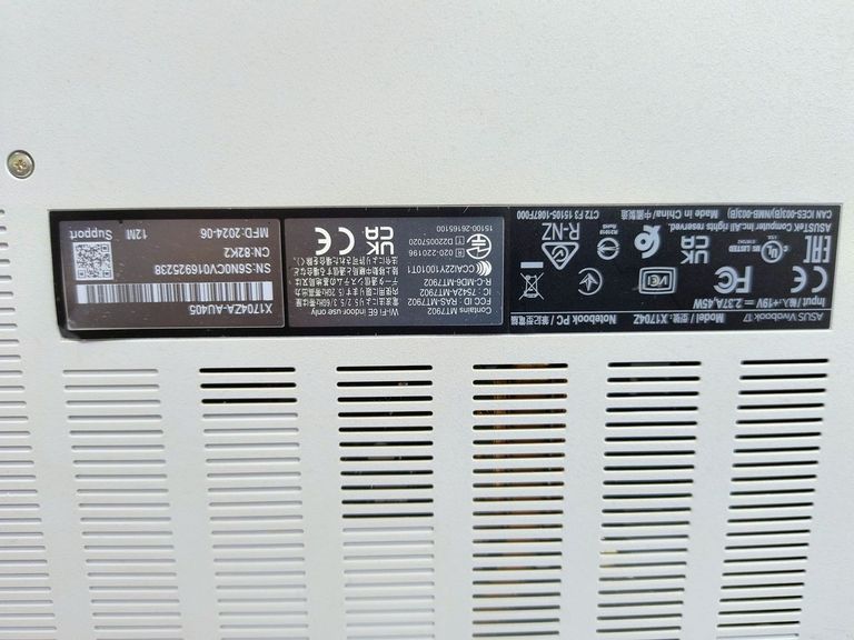 Asus 17/core i7-1255u ddr5/16gb ddr4/hdd *відсутній/ssd 512 gb/*інтегрована Код:01-200560610. Изображение 8