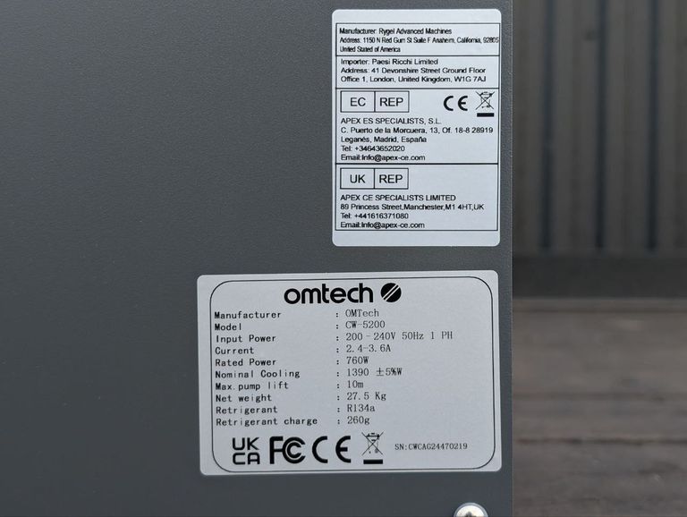 об'ємом 6 л для лазерних гравірувальних машин CO2 потужністю 60-150 Вт. Новий. Код:null. Изображение 7