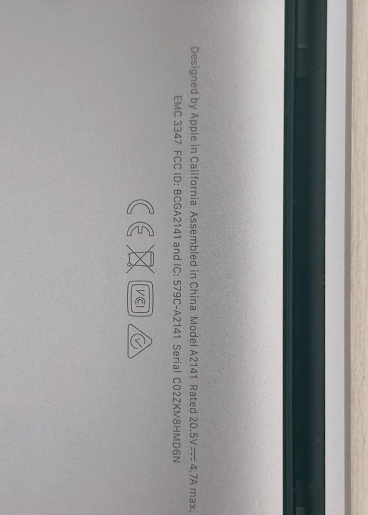 Apple Macbook Pro core i9 2,4ghz/a2141/ retina/ ram16gb/ ssd1000gb/ amd pro 5300m 4gb/touch bar Код:null. Изображение 9