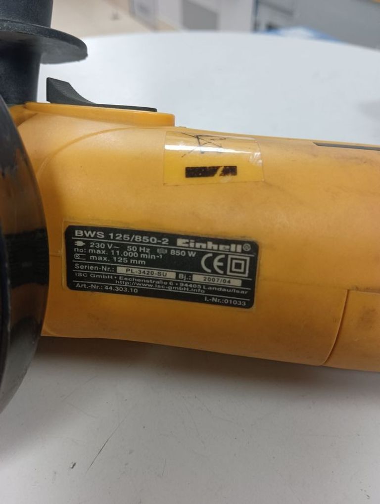 Дешево Einhell bws 125/850-2 з ломбарду