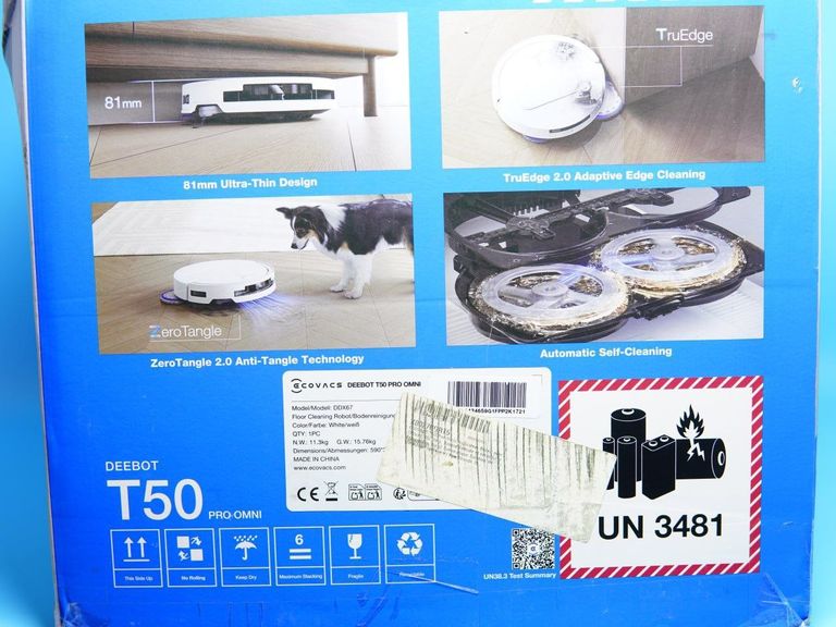 Ecovacs Deebot T50 MAX PRO OMNI WHITE Код:null. Зображення 7