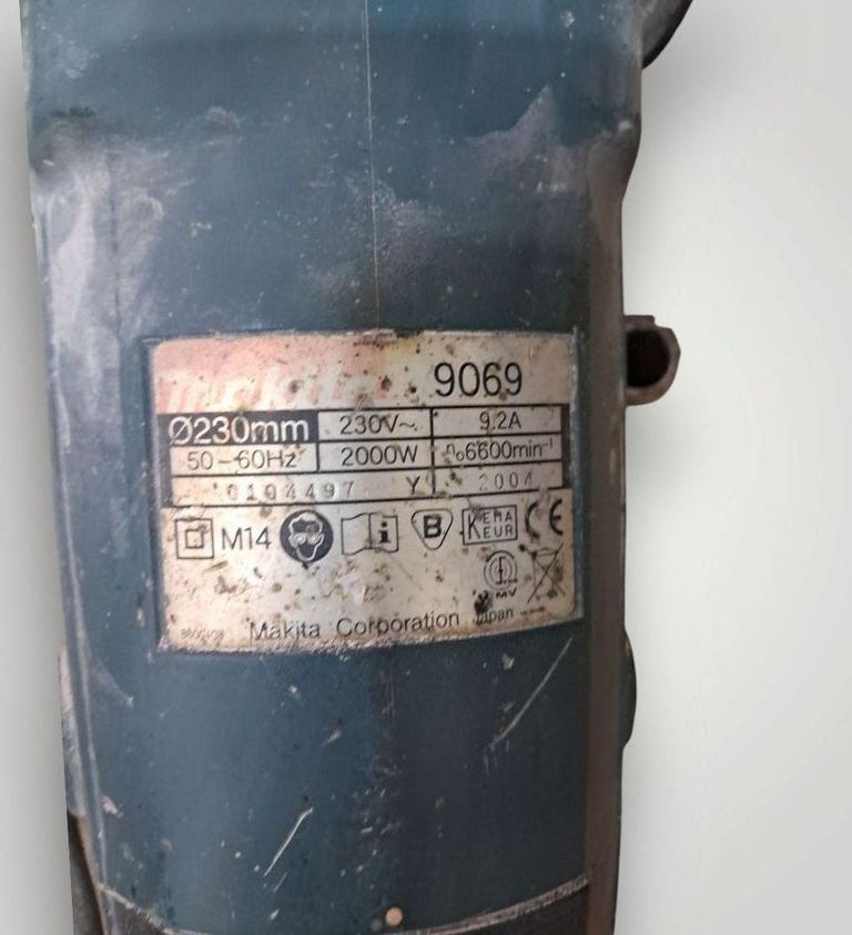 Makita 9069 Код:01-200843920. Изображение 5