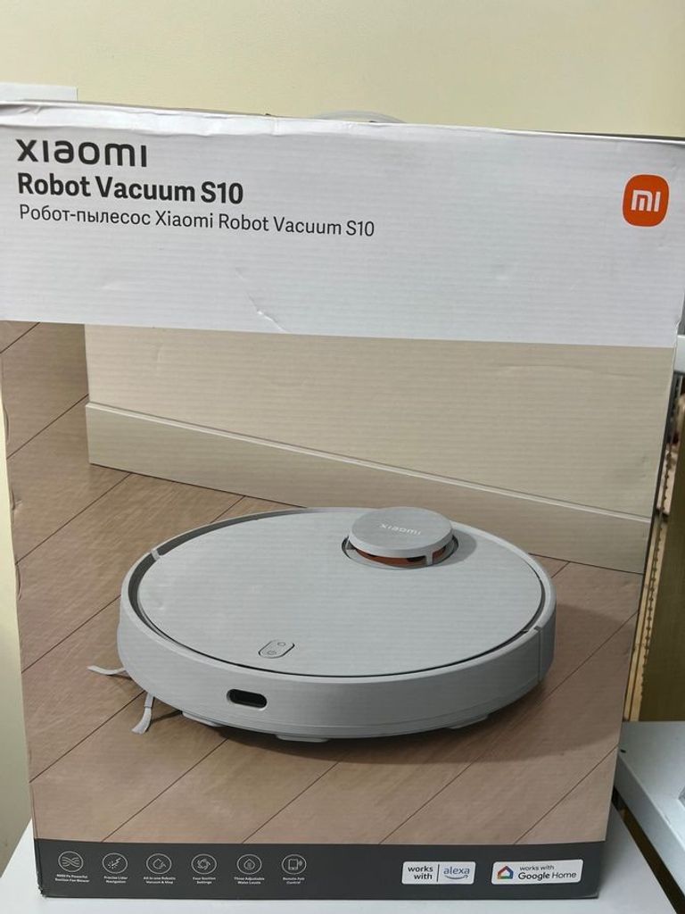 Распродажа Xiaomi Mi Robot Vacuum S10 White, продавец Техноскарб