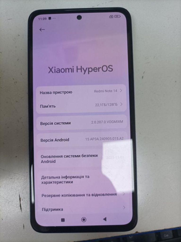 Купить Xiaomi redmi note 14 6/128gb Б/У