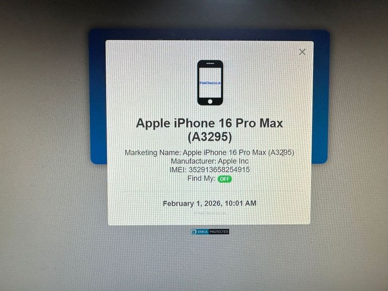 Apple iphone 16 pro max 256gb Код:01-200862582. Зображення 24