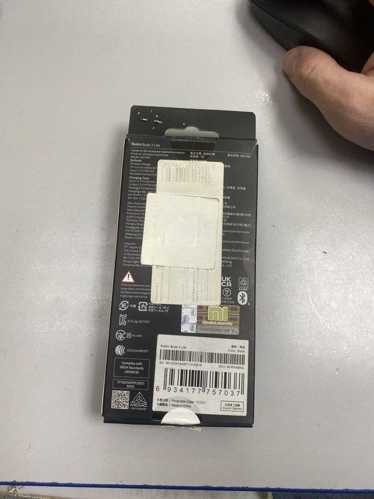 Оголошення Xiaomi redmi buds 3 lite Б/У