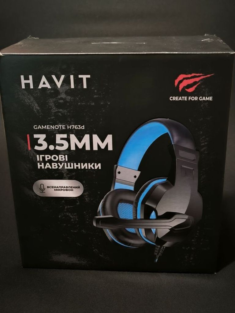 Объявление Havit hv-h763d/blue Б/У