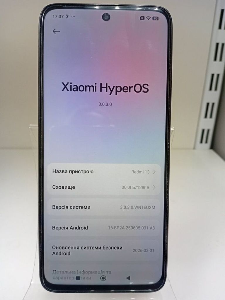 Xiaomi Redmi 13 6/128GB Blue Код:01-200913166. Зображення 5