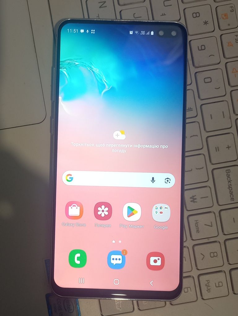 Купити Samsung S10+ 8Gb / 512Gb White Б/У