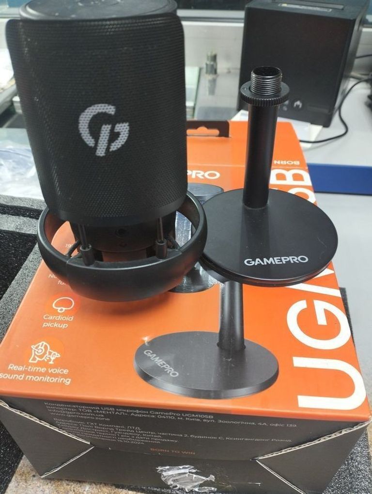 Объявление Gamepro UGM105B Black Б/У
