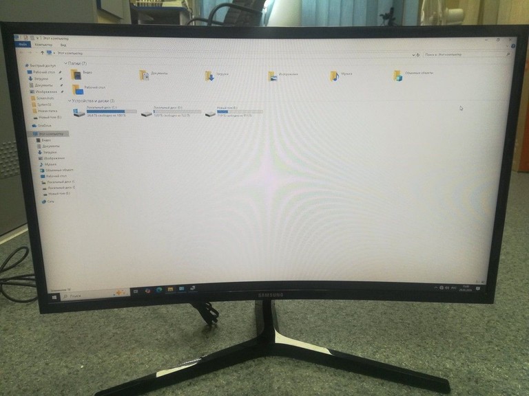 Объявление Samsung c27f396f lc27f396fhixci Б/У