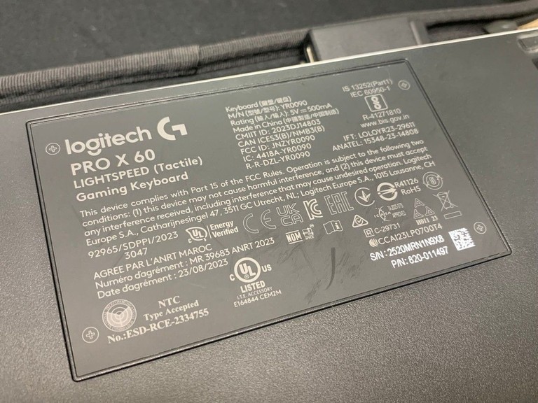 Logitech g pro x 60 lightspeed Код:01-200938780. Изображение 10