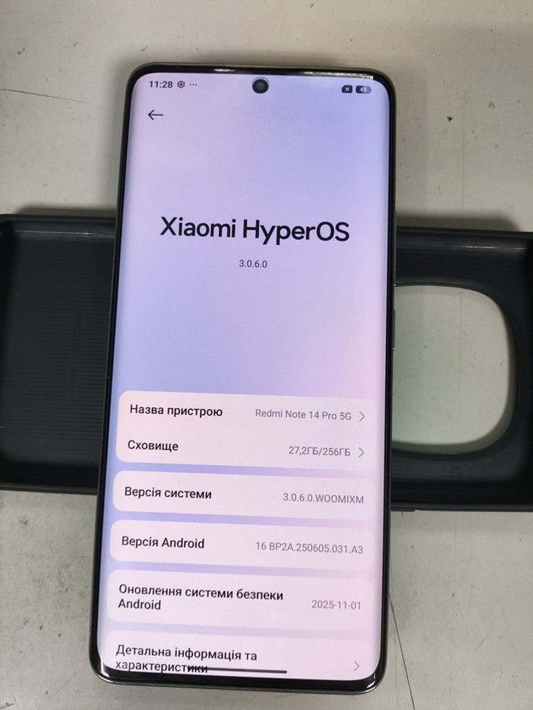 Дешево Xiaomi redmi note 14 pro 5g 8/256gb з ломбарду